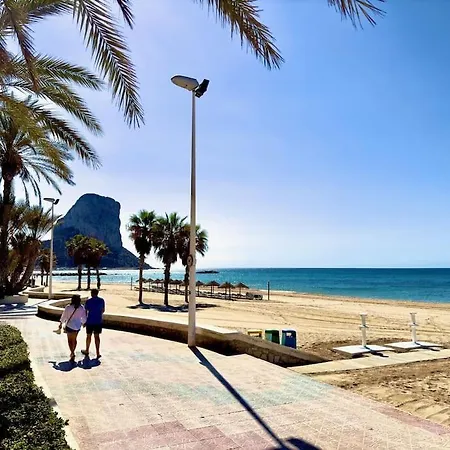 アパート Calpemar Vistas Al Mar 2º Piso *